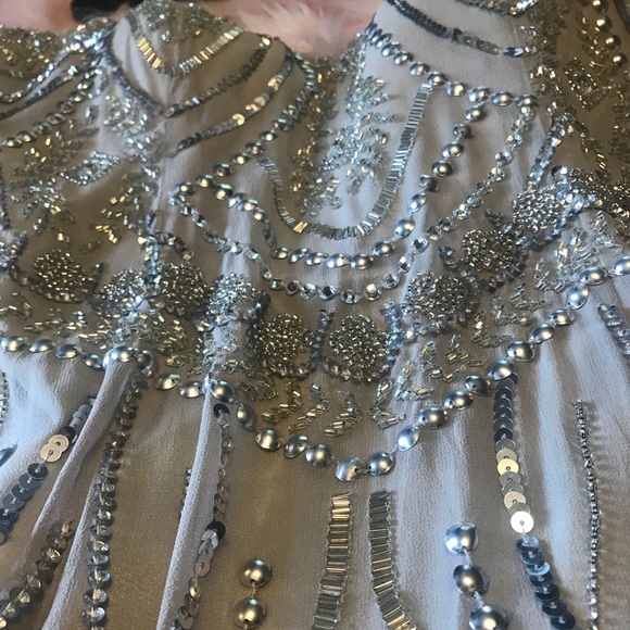 Scala silver sequin strapless dress - Picture 2 of 3